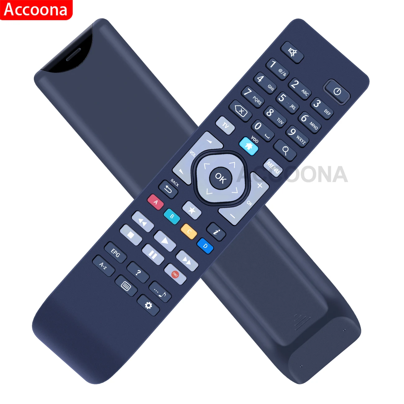 Controle remoto para Telekom, STB-IPTV, Kaon TV, TV Box, RC2764526, 01B