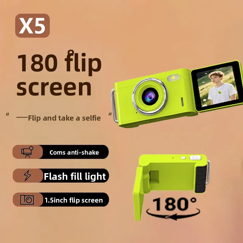 

Digital flip campus student camera filter mini camera card machine selfie small ccd video trend camera