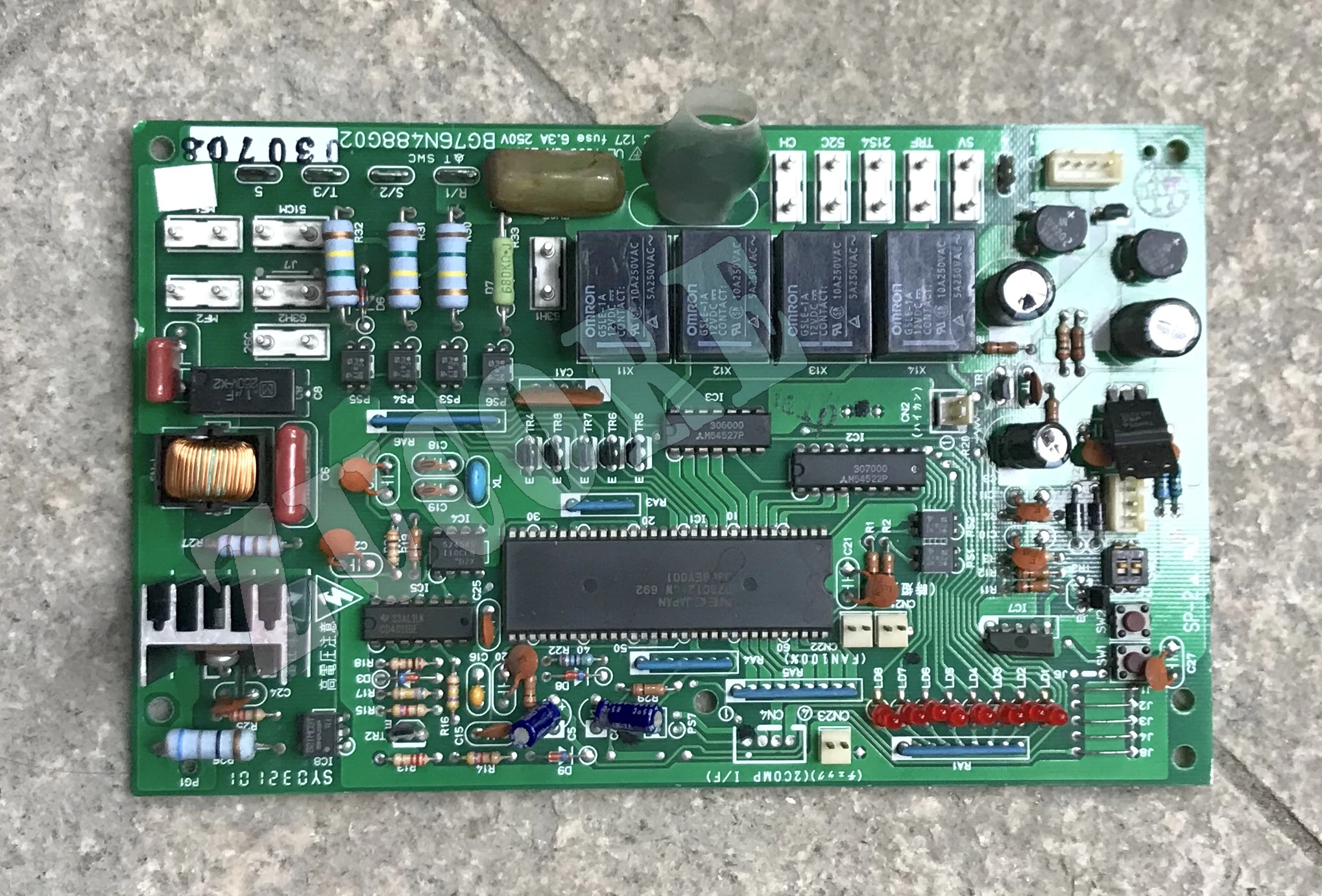 Mitsubishi Electric Air Conditioner 3 Horses 5 Horses Cabinet External Machine Main Board BG76N488G02, BG76N488G01 Universal