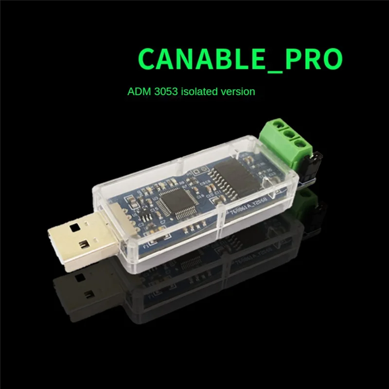 Canable USB To CAN Module Canbus Debugger Analyzer Adapter CAN Versi Terisolasi CANABLE PRO
