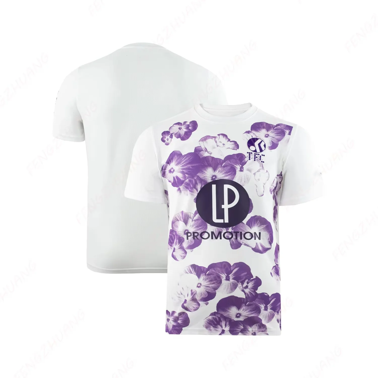 

Toulouse FC 2024-25 maillot extérieur absorbant la sueur maillot de football à séchage rapide été classique décontracté T-Shirt