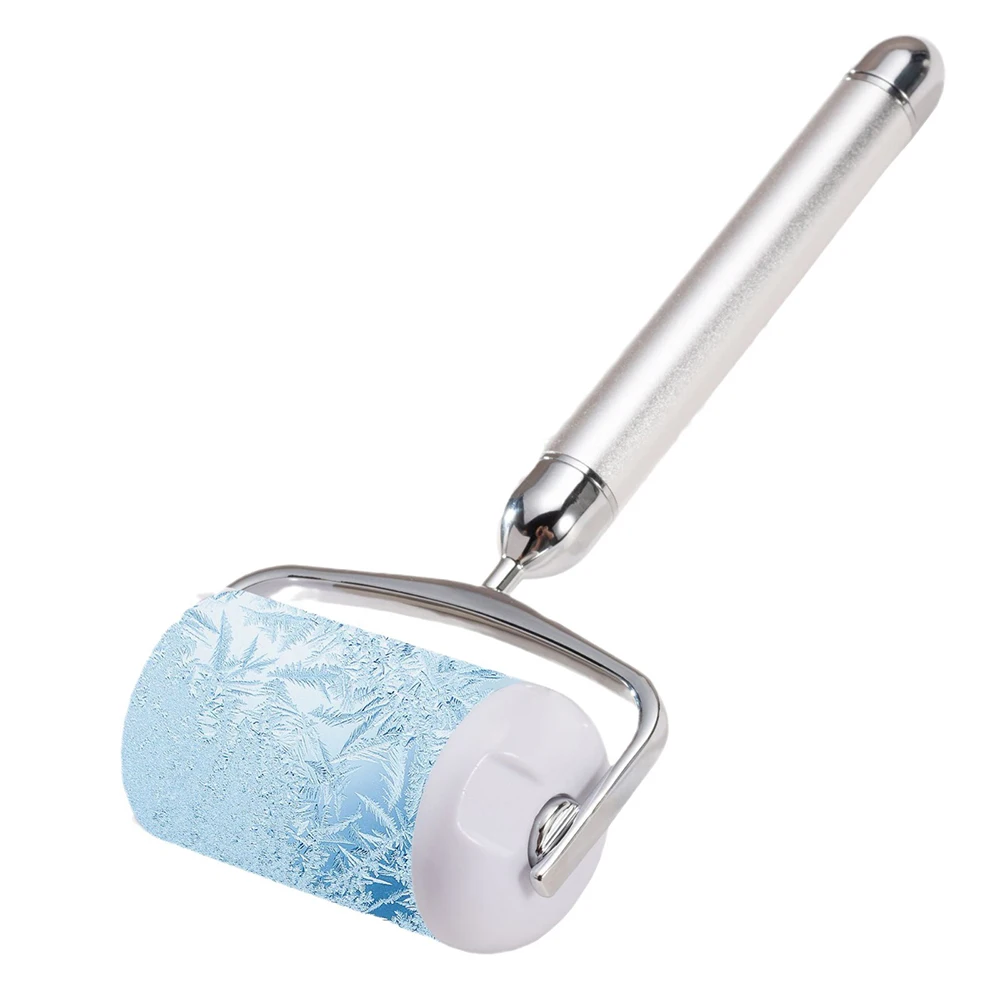 Gesichts Metall Eis Roller Edelstahl Mini Auge Metall Eis Roller für Mini Auge Schwellungen Straffen Hautpflege Werkzeug Straffende Haut