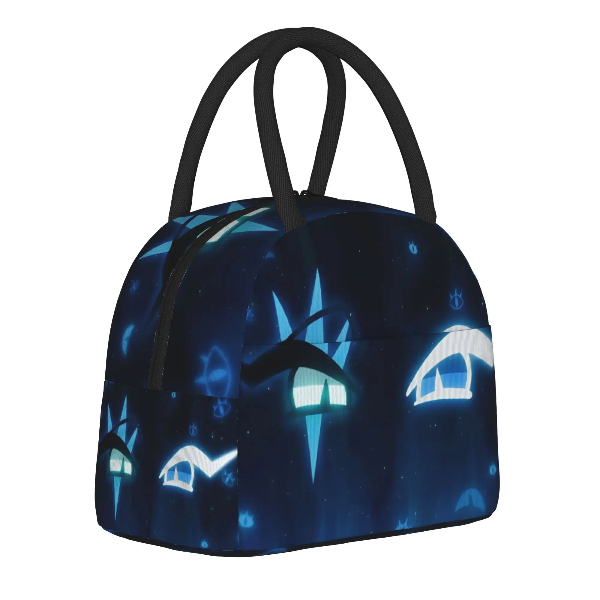 Shadow Milk Cookie Thermal Insulated Lunch Bag for School  Portable Food Bag Men Women Cooler Thermal Food Box