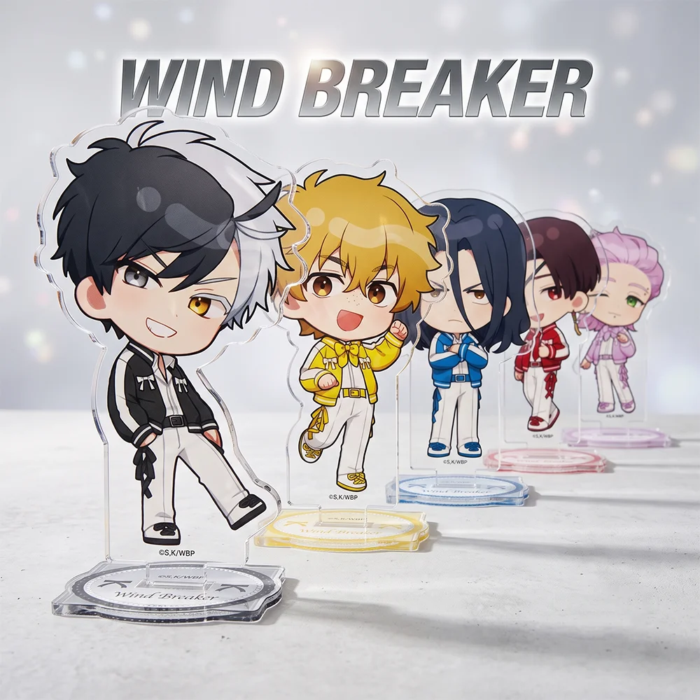 WIND BREAKER Ballet Core Ver 10CM Double Sided Acrylic Stand Keychain 2026 New Anime Stand Haruka Sakura Hajime Desk Decor