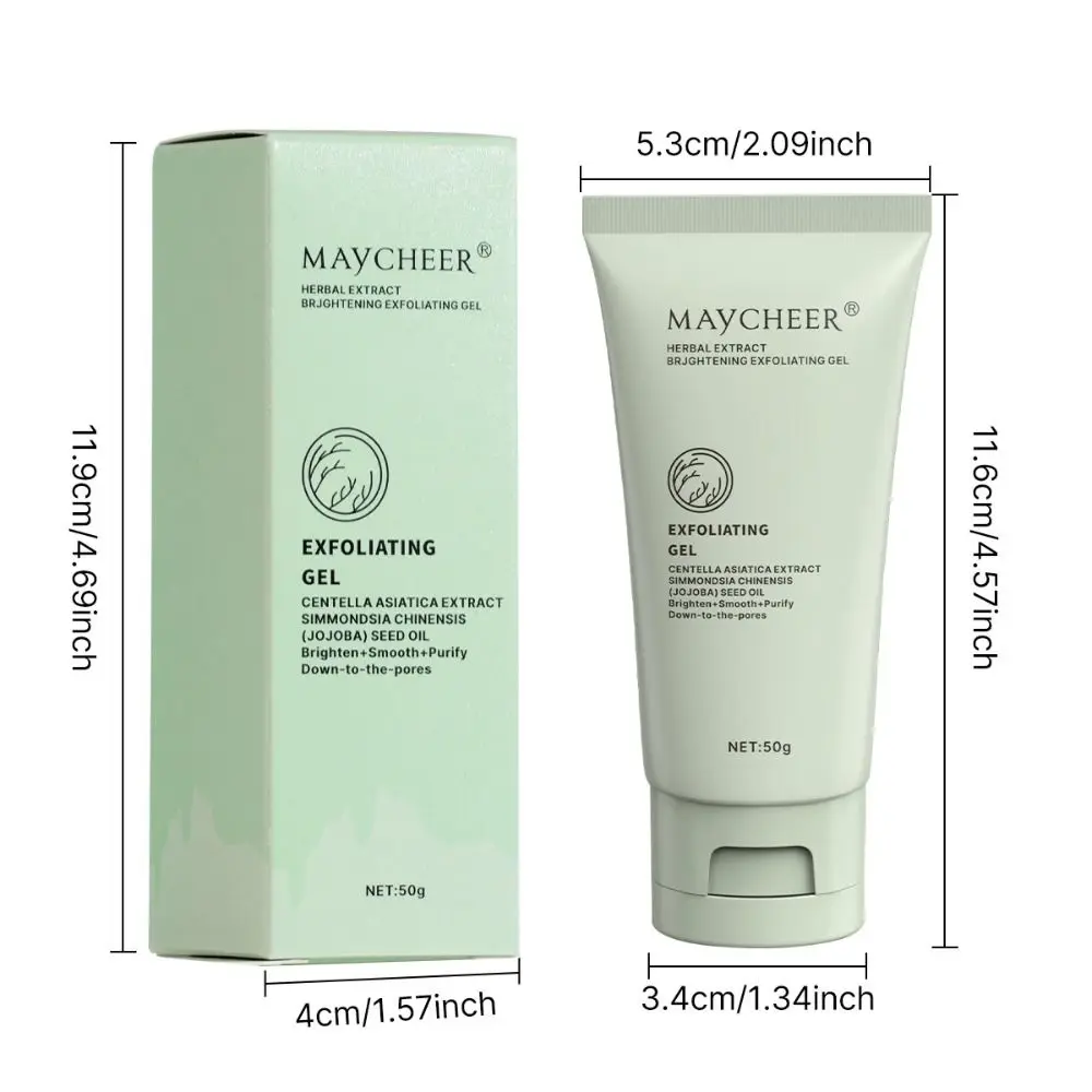 Effective Collagen Exfoliating Gel Cream Gentle And Non-irritating Moisturizing Exfoliating Blackheads Gel Lady Face Cream Women