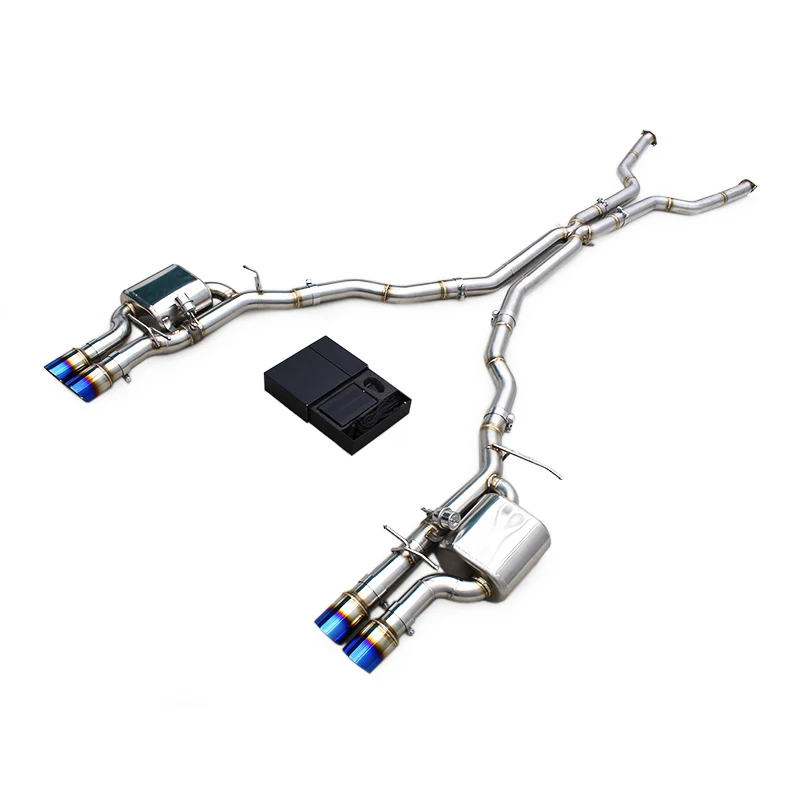 

Racing Valved Sport Catback Exhaust For BMW M6 E63/E64 5.0L 2006-2010 Racing Exhaust Pipes Muffler With Valve Control System