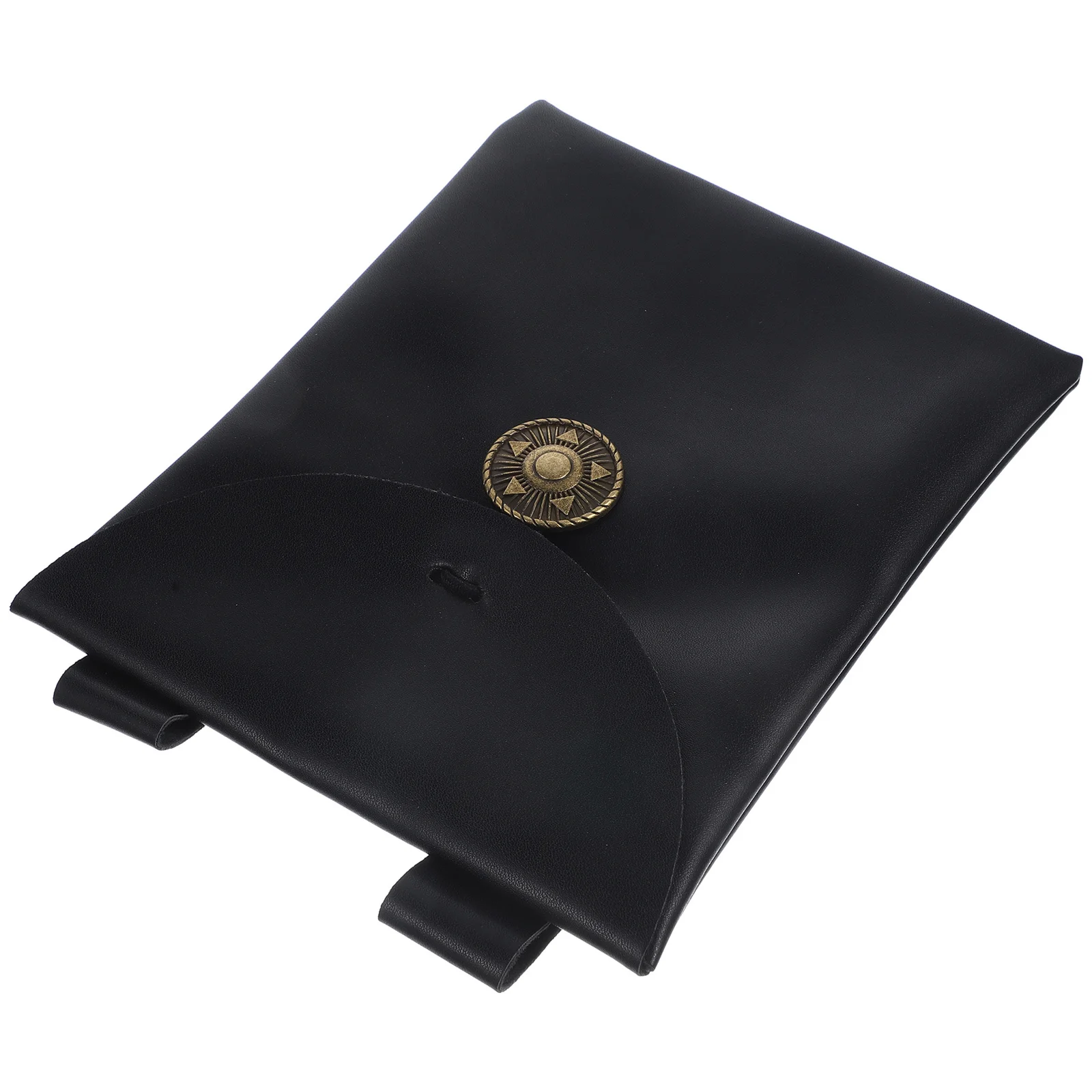 

1pc Role Play Waist Bag Medieval Cosplay Pouch Pu Portable Waist Pack For Pirate Renaissance Costume Party Favor