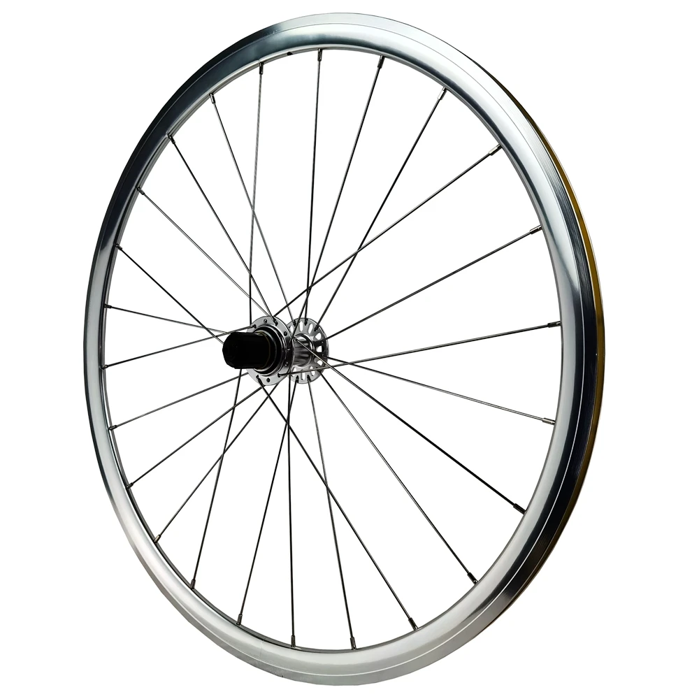 JKLitepro Road Bicycle 700C Wheelset PASAK Rim Brake 100/130mm C/V Brake HG Titanium Silver 30MM Rims 11/12 Speeds 1700g Wheels