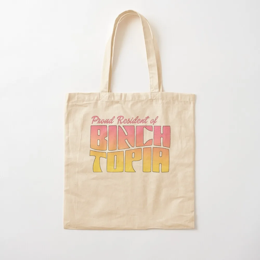 

binchtopia Tote Bag Fabric bag cloth bag woman large tote Shopper Canvas Tote