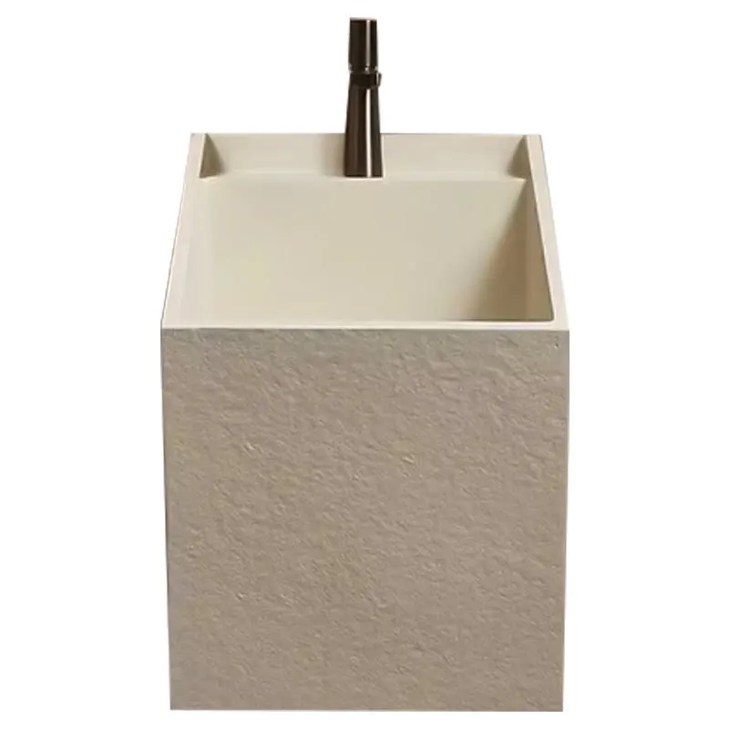

Wabi Sand Cream Wind Washbasin Art Wall Hanging Bathroom Cabinet
