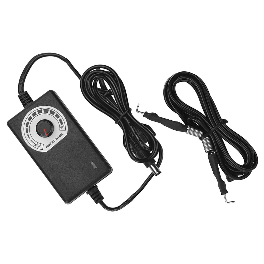 

Tattoo Power Supply 12V Portable Eu Plug Adjustable Knob Tattooing Equipment Power Stabilizer Voltage Regulator