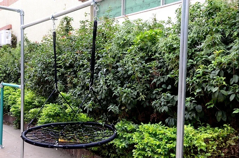 

Qqiaozhi#For kids backyard ninja warrior obstacle course outdoor workoutraining equipment set kit with slackline hanging monkey