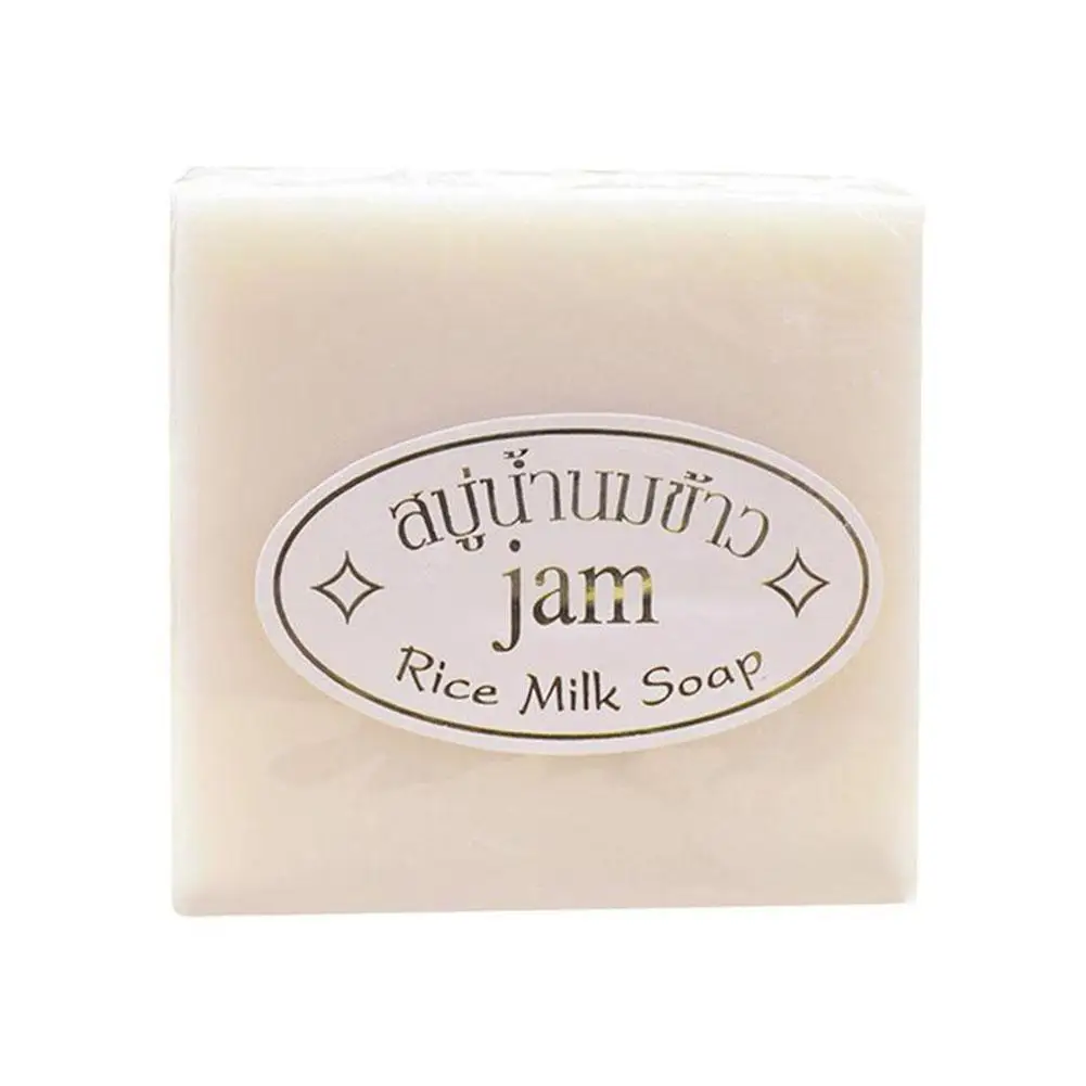 Rice Milk Soap Moisturizing Handmade Natural Ingredients 65g Jam Soap Thailand Soap Nourishing Rice Milk Rice H9O2