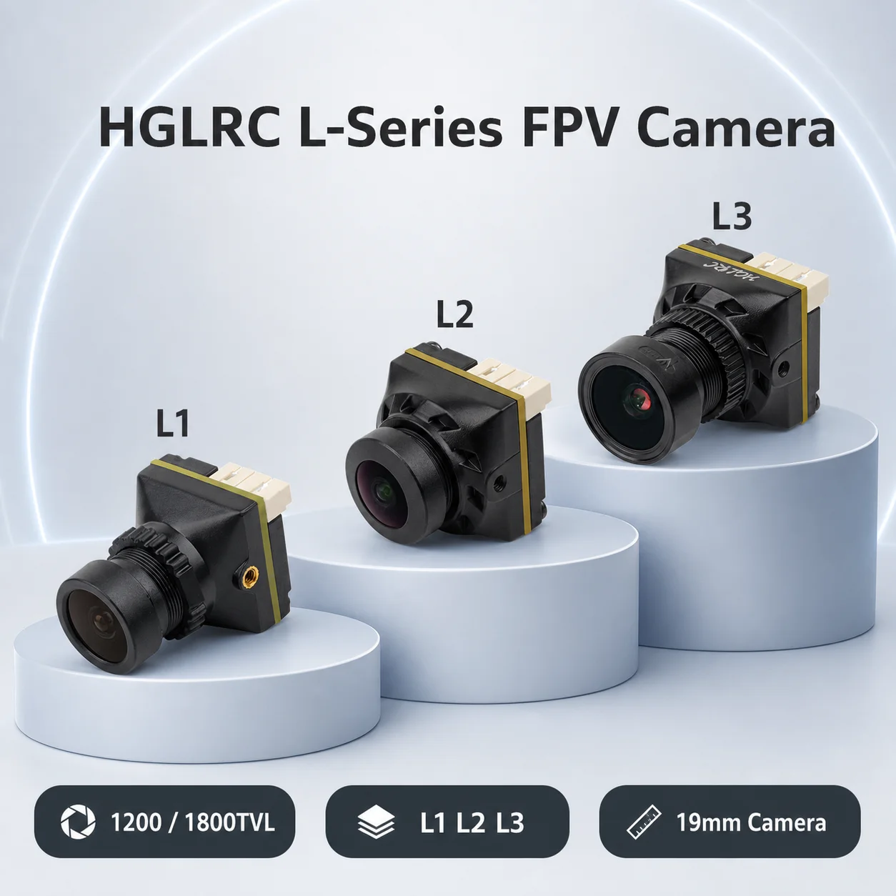 Drone Rc Y Series - Telecamera FPV HGLRC Serie L (L1,