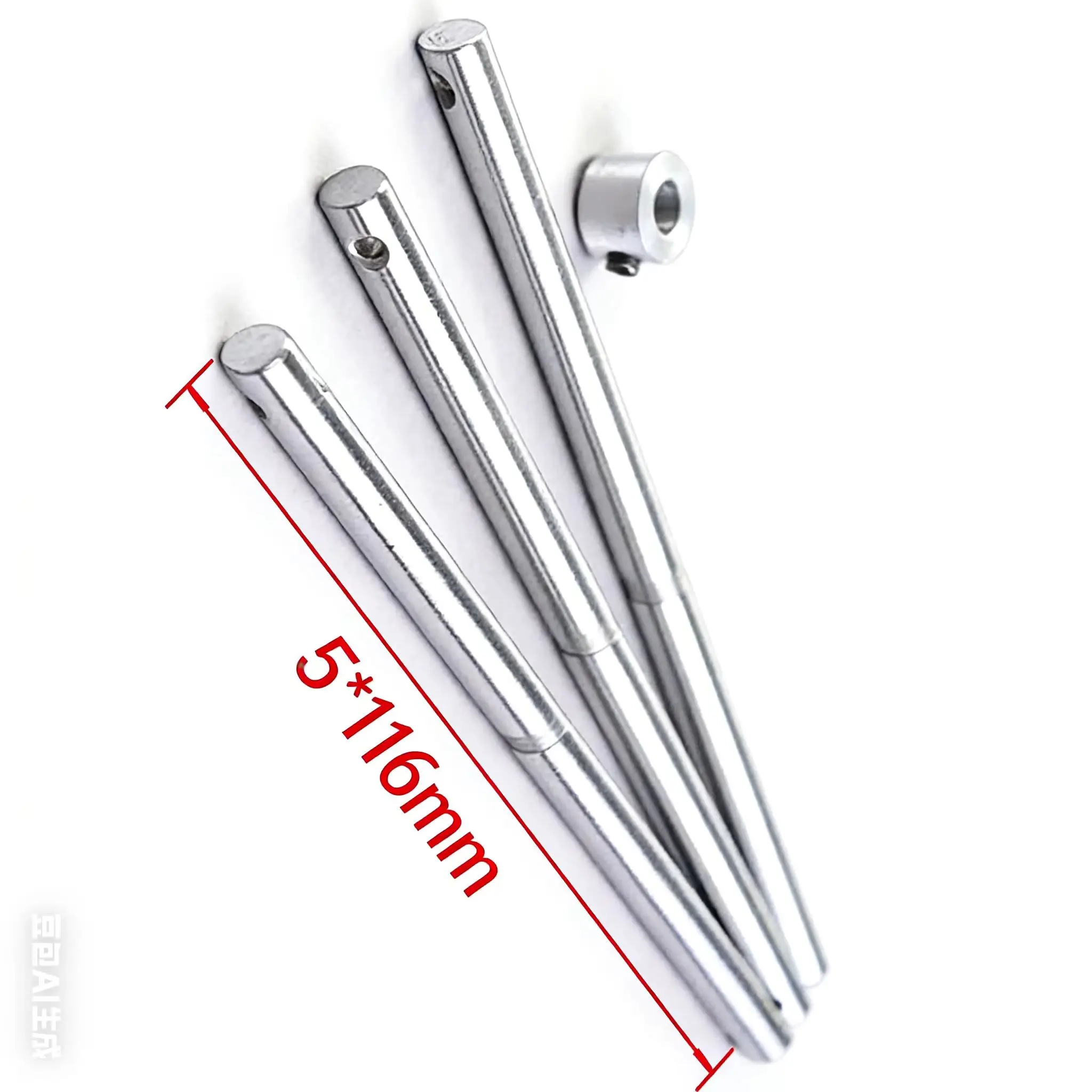 111mm/116mm/118mm Metal Main Rotor Head Shaft For 450 Trex T-REX 450 V2 V3 Pro DFC Helicopter
