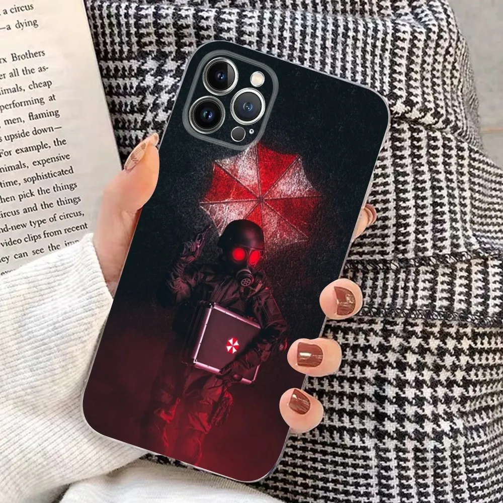 R-resident game E-evil Phone Case For iPhone 15 14 11 12 13 Mini Pro XS Max Cover 6 7 8 Plus X XR SE 2020 Funda Shell