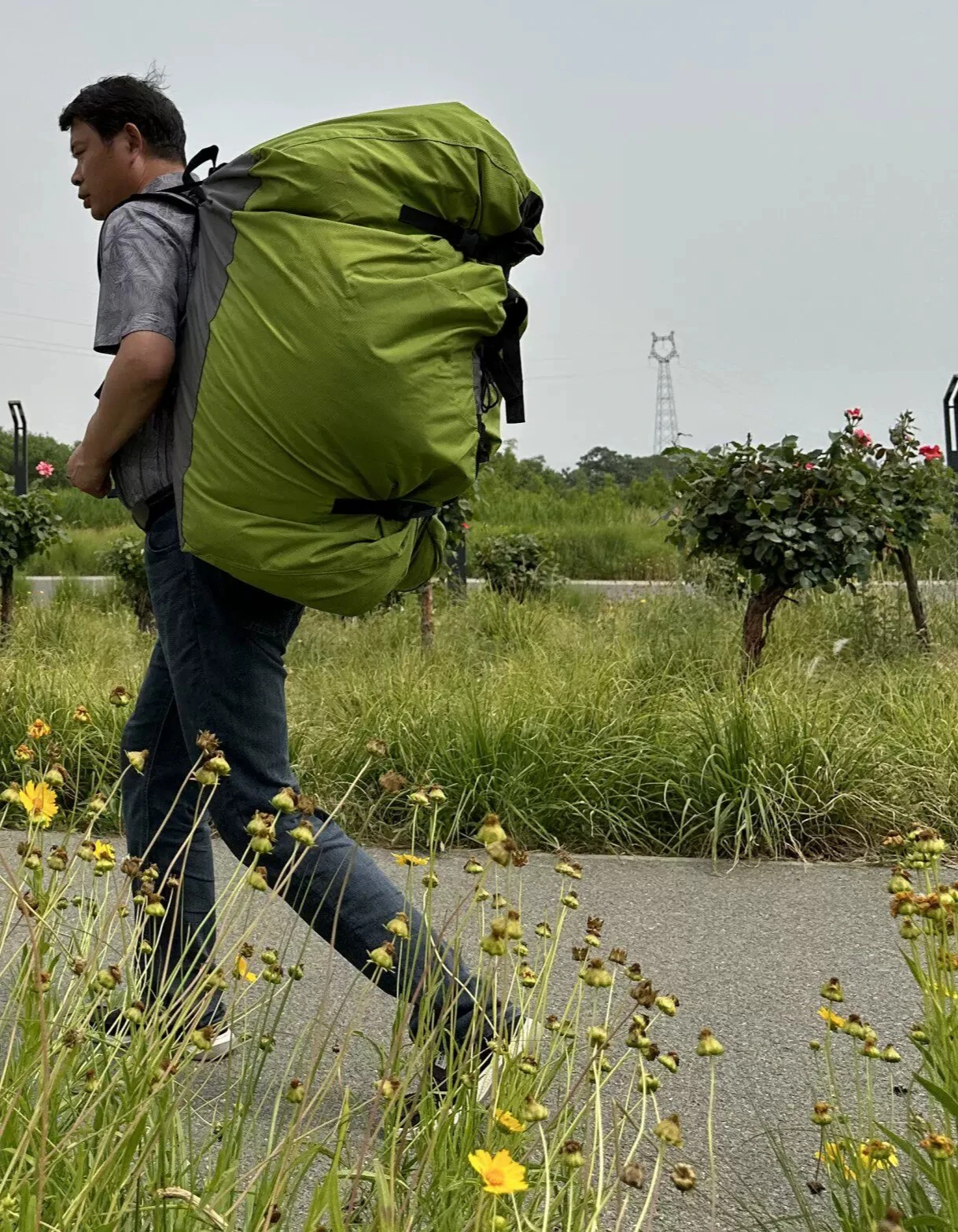 Portable Double Shoulder Quick Access Storage Backpack Outdoor Powered Parachute Gear Storage Carry Bag