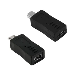 Переходник с Micro USB «Мама» на Mini USB «папа», зарядное устройство, конвертер Mini USB V3 в Micro USB V8, адаптер для планшетов Android, MP3