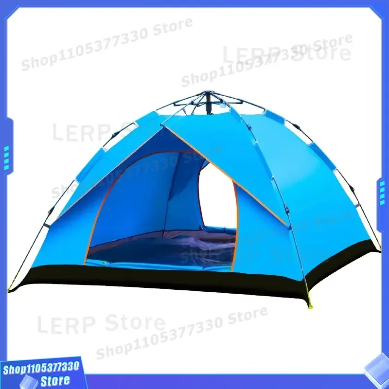 Automatic Pop Up Tent Waterproof 2021 Winter Hiking Camping Outdoor Family Shelter Quick Setup Portable Beach Tent for Travel