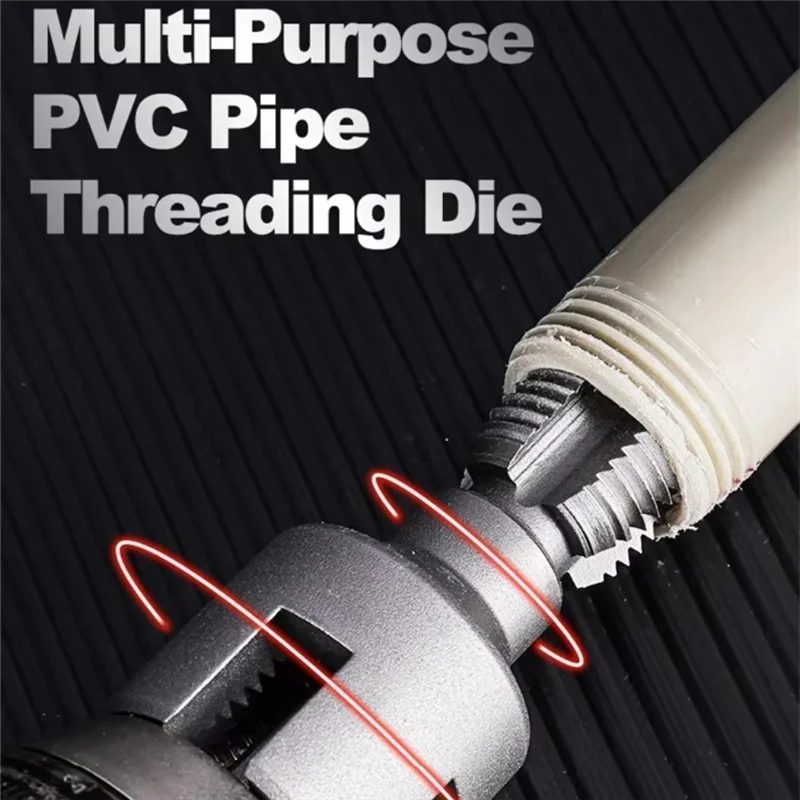 

GYTB-Pvc Pipe Threader Kit Internal/External Thread Fast Thread Tap PPR Water Pipe Opener Tap Waterpipe Tapping Tool