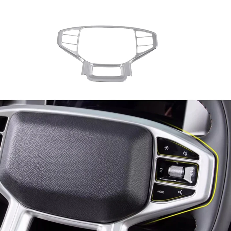 Fit for JETOUR Traveler T2 2023-2024 Front Left and Right Air Outlet Car Steering Wheel Decorative Frame Car Interior Parts