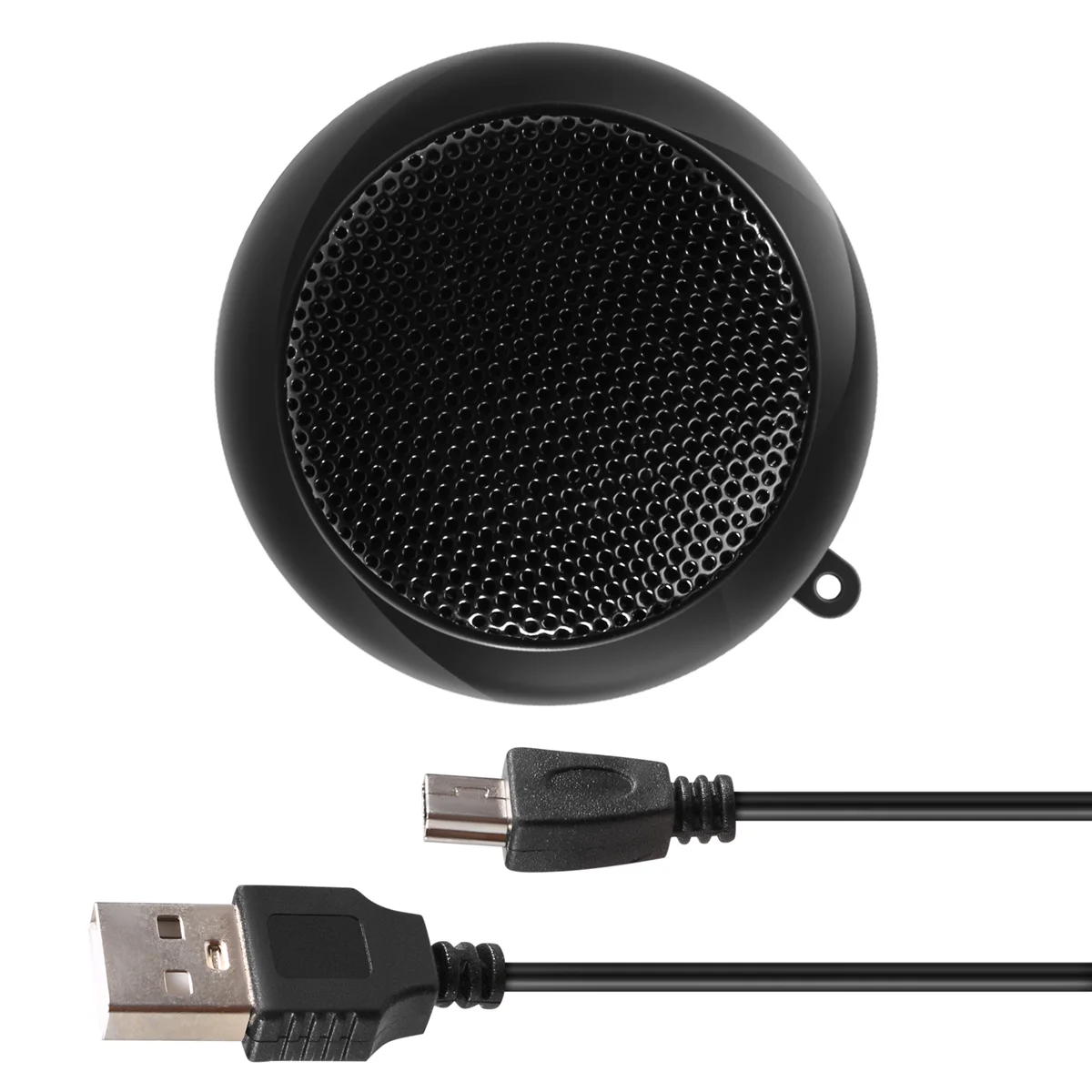 

Mini Speaker Portable Rechargeable Travel Speaker with Aux Input Wired 3.5mm Headphone Jack HLJS