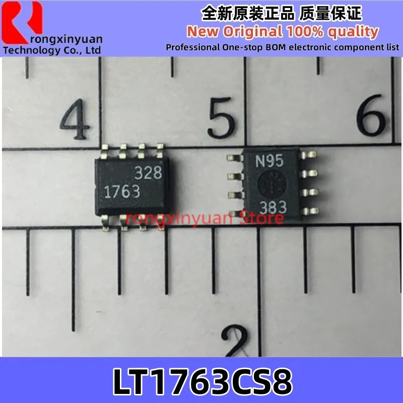 2-10Pcs/lot  LT1763CS8#TRPBF  LT1763CS8#PBF  LT1763CS8 1763 SOP-8 LT1763  500mA, LDO Micropower Regulators 100% new original