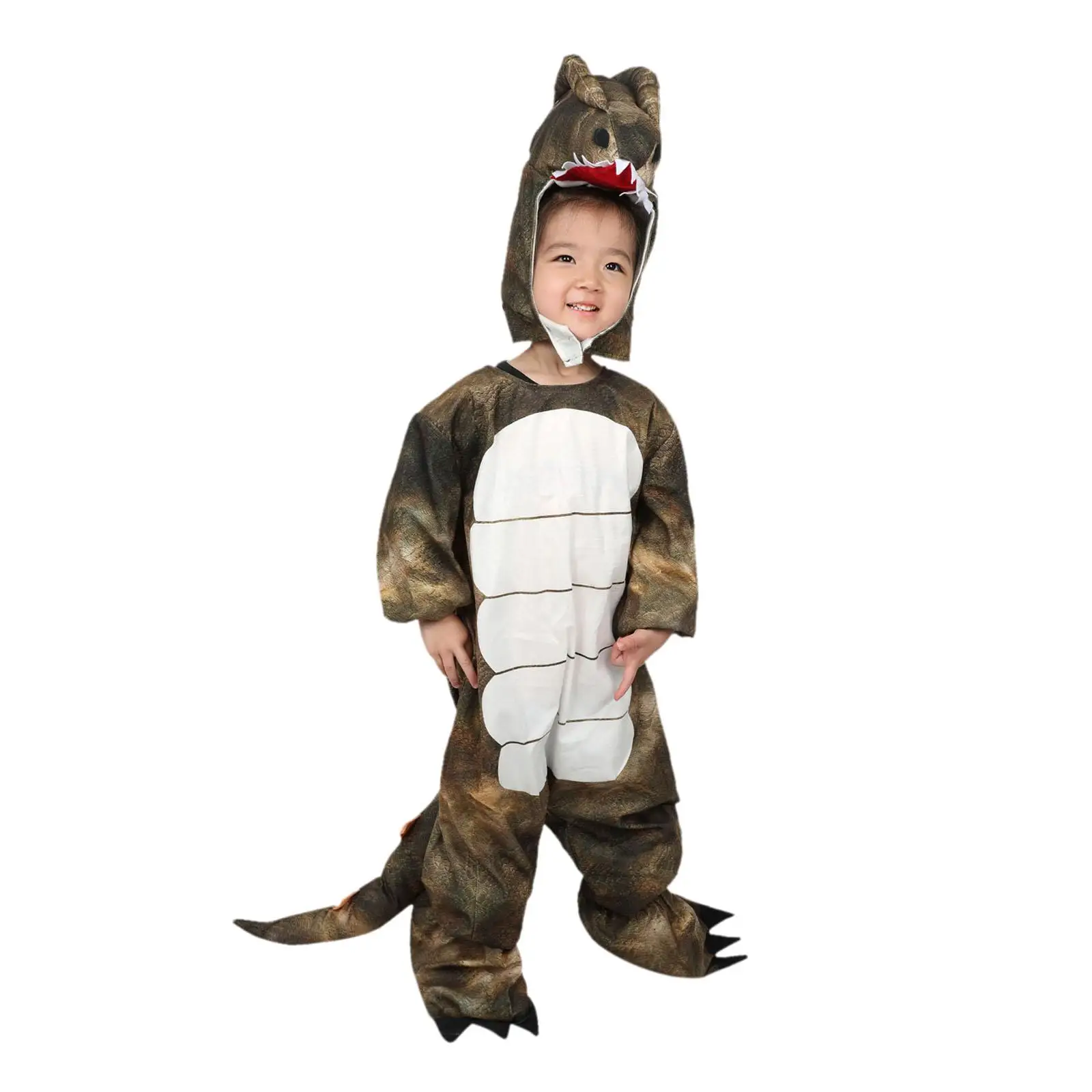 Kids Dinosaur Costume for Boys Adorable Animal Cosplay Outfit for Carnival Stage