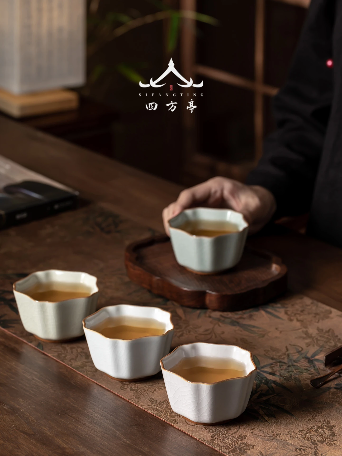 手作り高級陶磁器茶碗功夫茶用ボウル景徳鎮陶磁器茶器セット中国 - Gongfu Tea Set のレビューと価格
