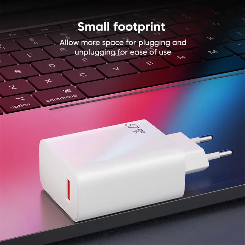Original Power Adapter 67W Super Fast Charger For Xiaomi Mi 12 11 6A Type C Cable For Redmi Note 9 10 11 POCO X5 X4 Pro Charging