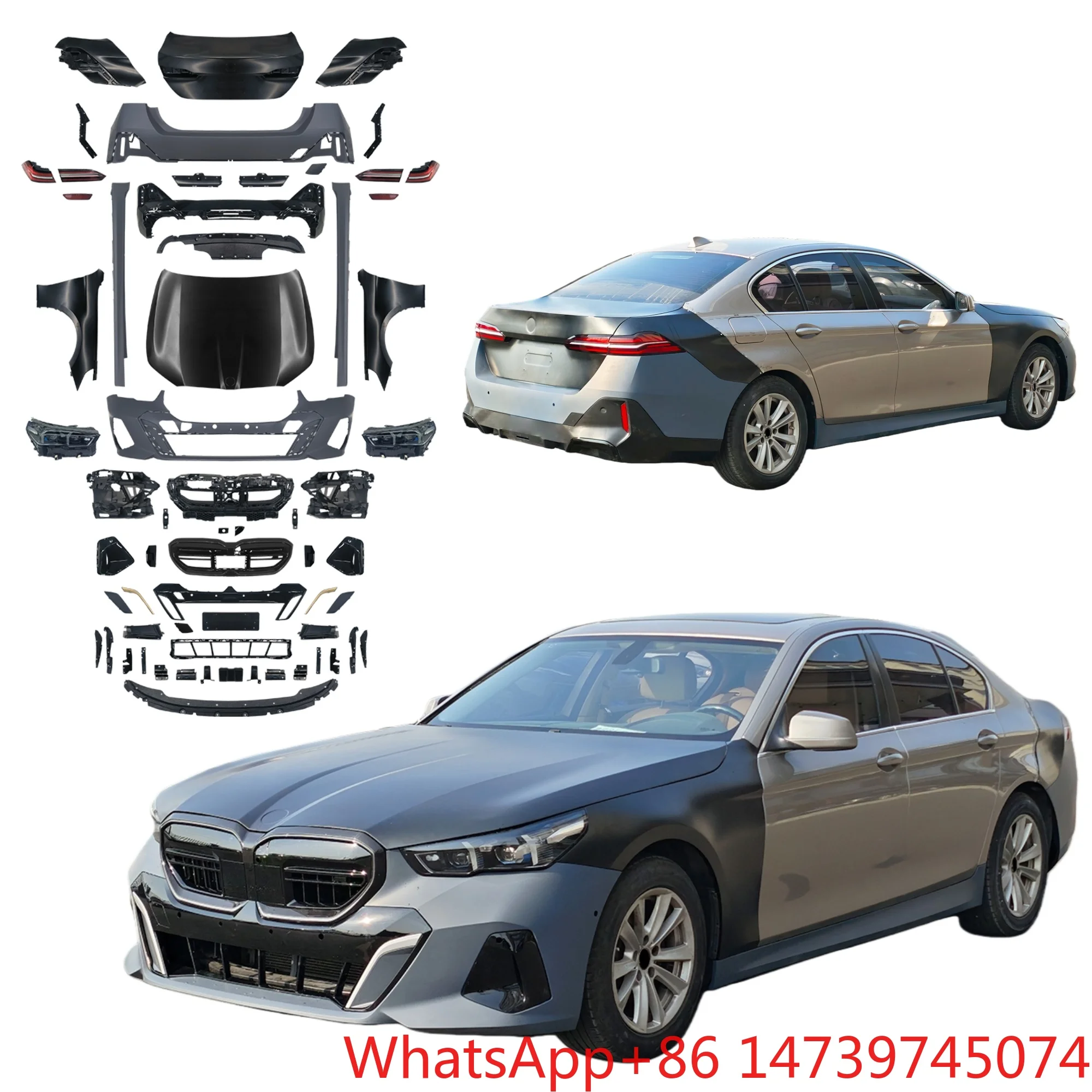 Original Quality G60 M-Tech Retrofit Body Kit F10 2011-2017 Hood Fender Exterior Mod PartsFull Car Body Kit Car Parts