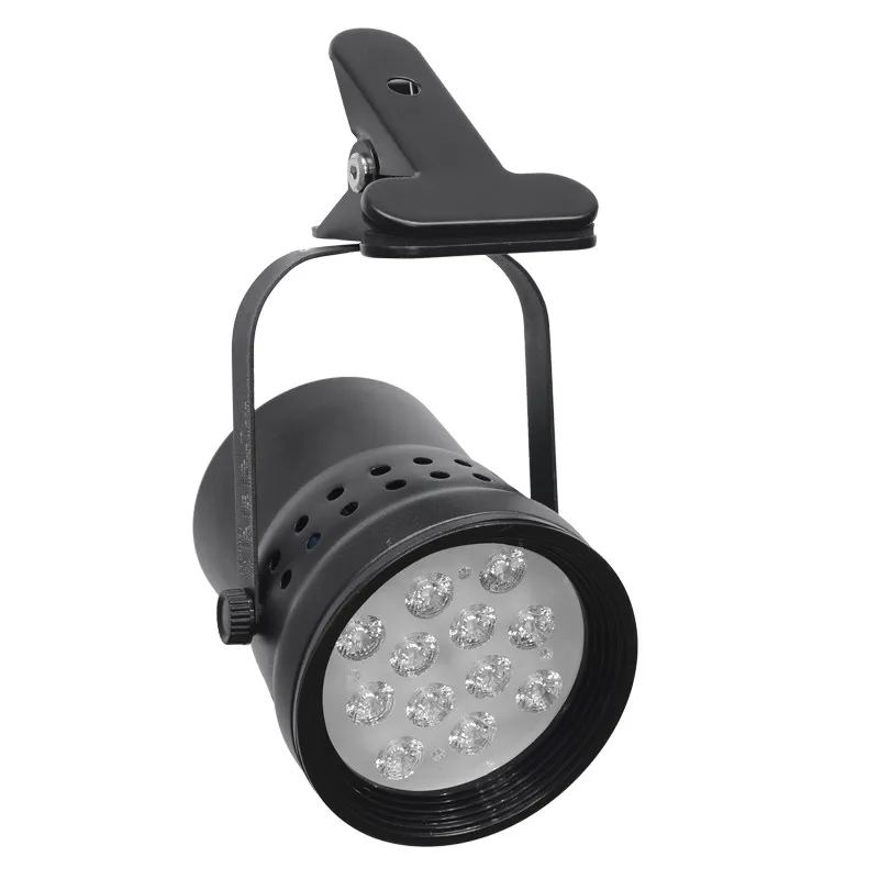 Rechargeable highlight led clip spotlight, long battery life, movable free cable punching