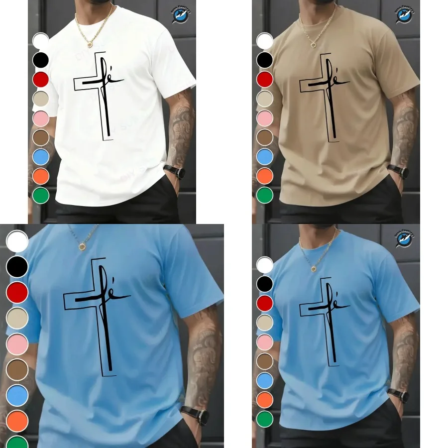 

【Хорошее качество】Мужская футболка с минималистичным принтом, повседневная, из чистого хлопка, с коротким рукавом, местная доставка, удобная и повседневная.