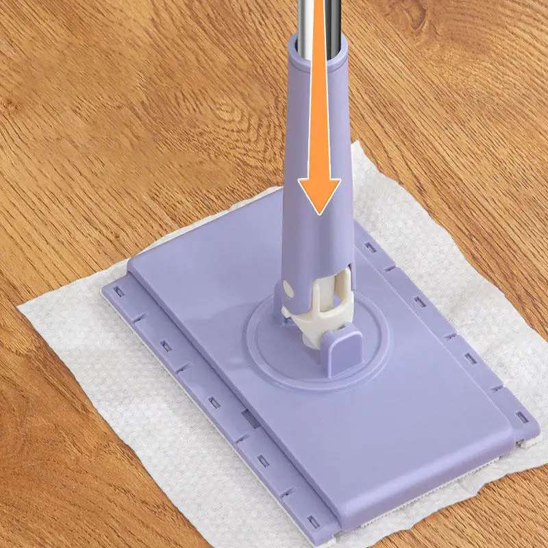 Paño con Clip, fregona pequeña, herramienta de limpieza sin lavado de manos para pared de baño, toallitas húmedas para suelo, limpiaparabrisas multifuncional para el hogar