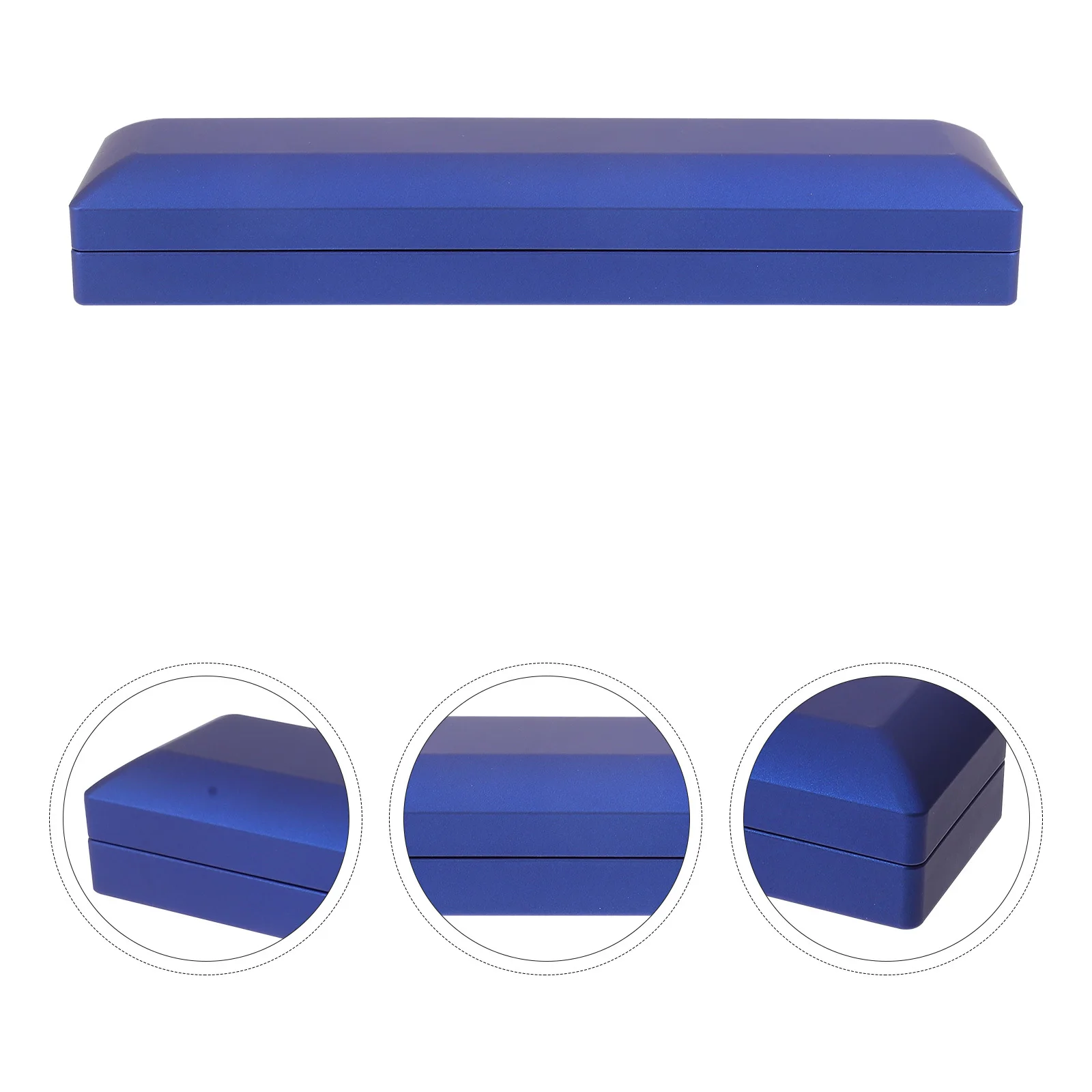 

Romantic Necklace Box LED Illuminated Jewelry Case Fashion Shape Design Engagement Wedding Anniversary Birthday Gift