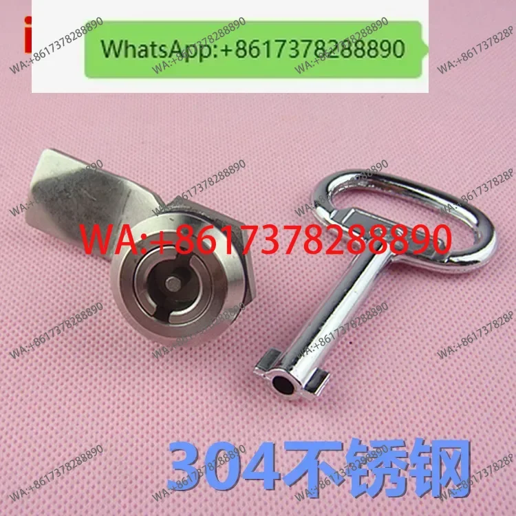 iESCO304 stainless steel electrical box lock electric box switchgear door industrial one-word corner key tongue lock
