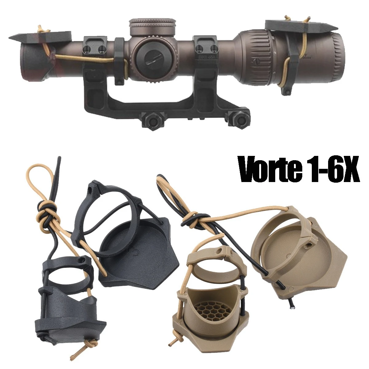 Sight Mount Hunting Aiming Optics Lens Covers Vorte Scope Riflescope Flip Up Protection Cap Quick Hide Dust Cover Hunting