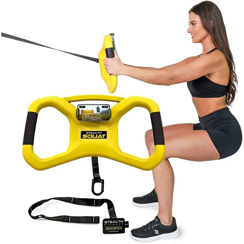 Squat Trainer - Home Gym Equipment and Full Body Workout - Slim Legs and Butt