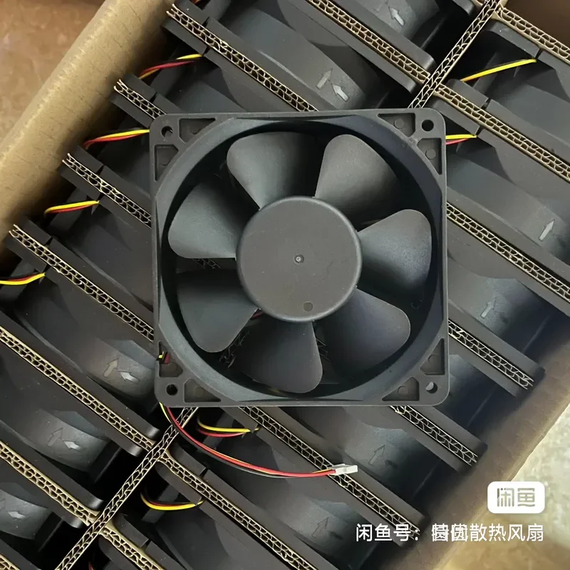 for 12038 Industrial Cooling Fan 120x120x38mm High Airflow Heavy Duty Blower for Server Cabinet Rack Mount Heat Dissipation