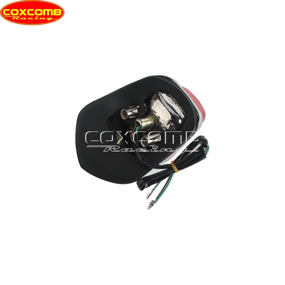 Rear Brake Light For Harley Cafe Racer Honda VT VTX Shadow Yamaha Suzuki Chopper Bobber Motorcycle Taillight Tail Running Lamp