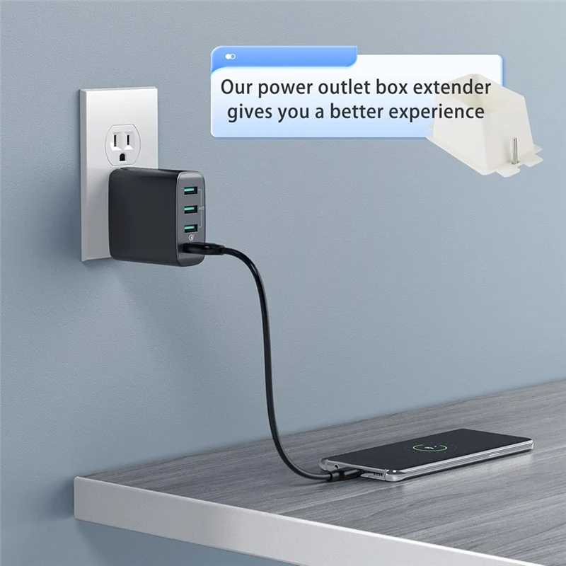 A47U 6 Pcs BE1-2 Electrical Outlet Box Extender, Electrical Box Extender, 1 Electrical Outlet Box Extender With 12 Screws