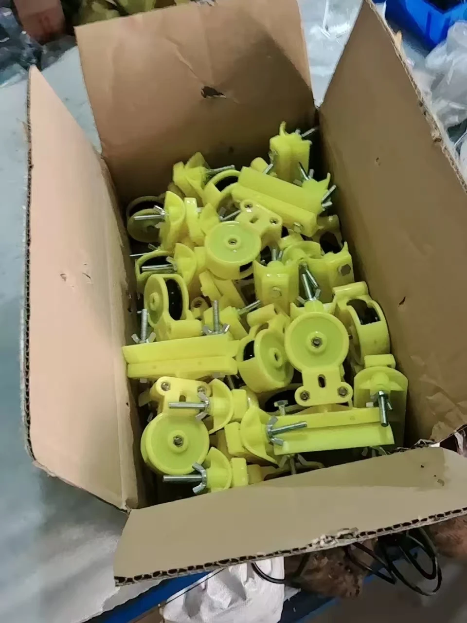 Cable Trolley for Crane Electric Hoist Plastic Insulated Cable Pulley Trolley Overhead Crane Festoon System Single/Double Hole