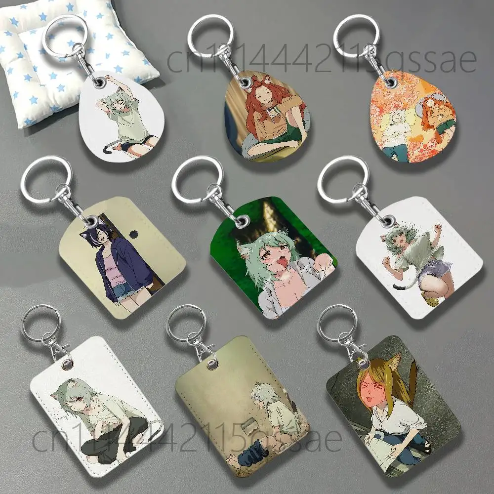 Y-Yani N-Neko Anime Protective Case For Apple AirTag/Access Card Holder/Pet Anti-Loss Tracking Device