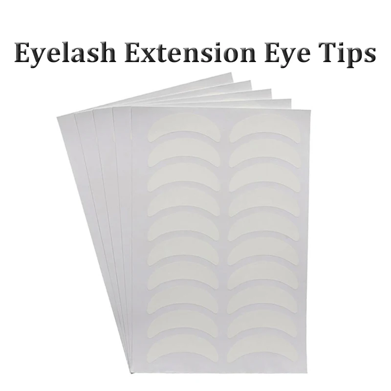 100pcs/set Paper Patches Eyelash Under Eye Pads Lash Grafting Eyelash Extension Eye Tips Sticker Wraps Make Up Tool Dropshipping