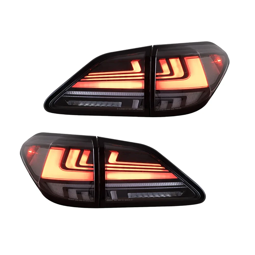 Pair Of Car Tail Light Assembly For Lexus RX350 2009-2014 LED Brake Signal light Tuning Parts Car Rear Lamp System