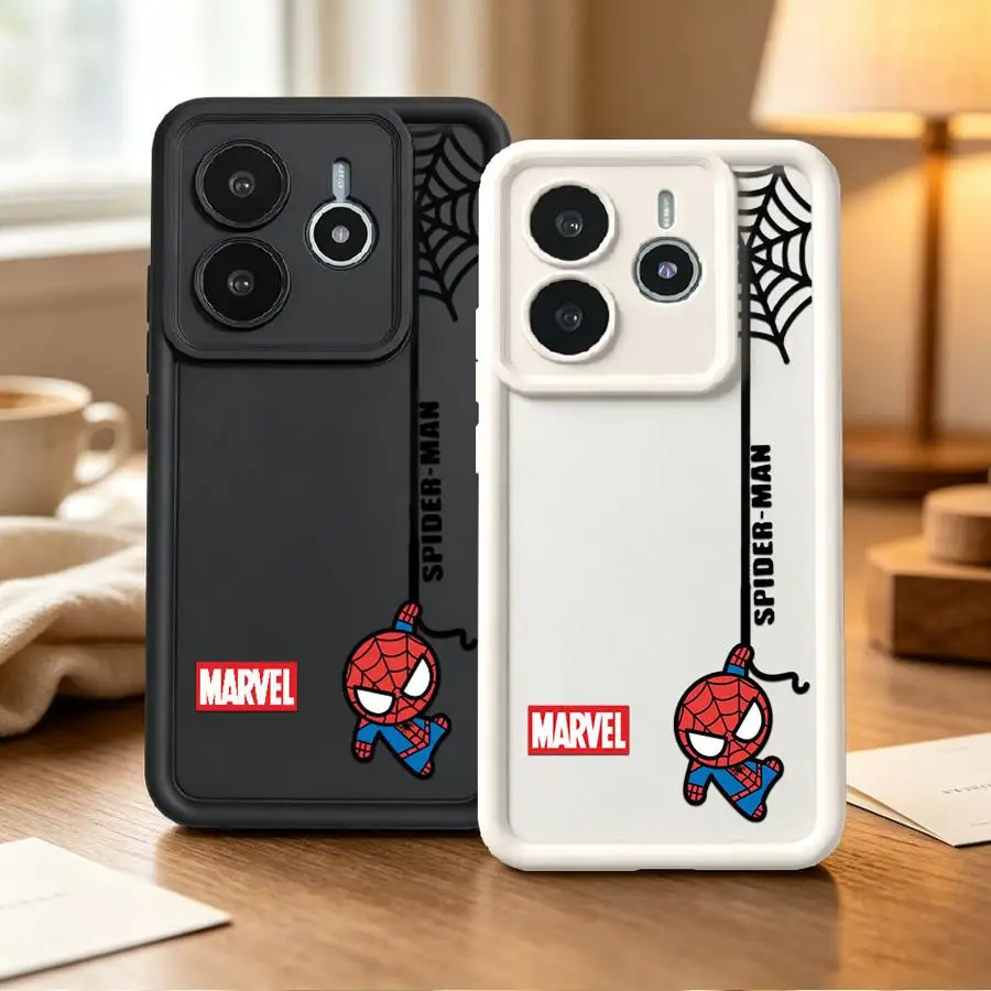 Neue Kleine Spider-Man Handyhülle für Xiaomi Redmi Note 15 Pro 11 12s 11s 10 12C 12 13C Note 13 Pro Plus A1 A2 A3 A4 14C 15A