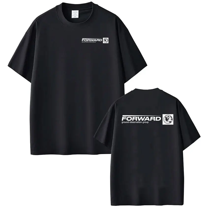 Forward Observations Group FOG T-shirts Men Women Clothing Vintage Gothic Oversized Short Sleeve T Shirt Casual Cotton T Shirts