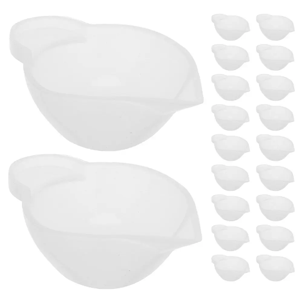 

Набор из 20 силиконовых чаш для смешивания смолы, инструменты для рукоделия, аксессуары для создания изделий из эпоксидной смолы
