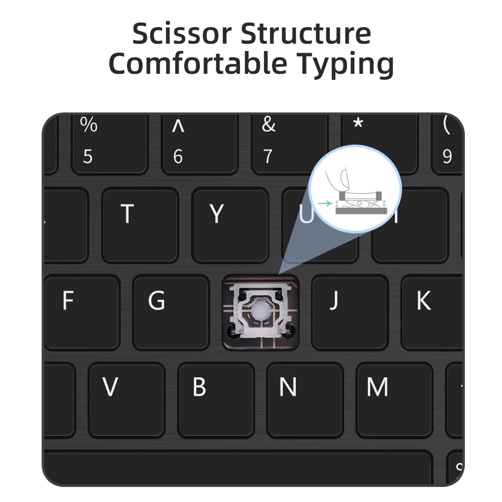 Teclado e Mouse Universal para Tablet com Teclado Sem Fio Bluetooth para Acessórios Xiaomi Android iOS iPad