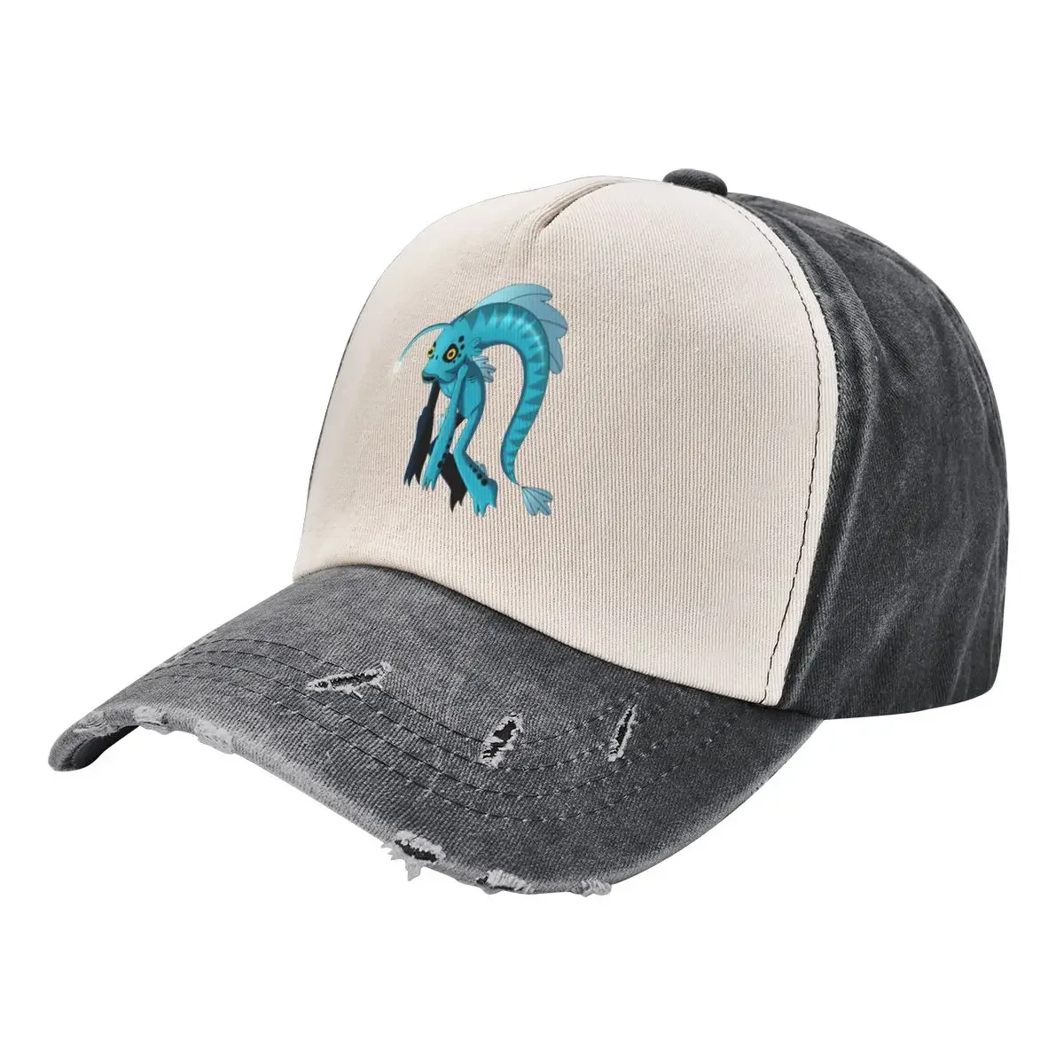 Anglerfish head Baseball Cap Sun Cap Rugby Sunhat Girl Men's